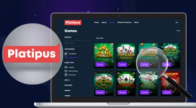 Platipus Gaming table games