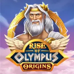 Rise of Olympus slot against a blue-sky setting.
