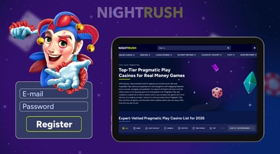 iPad screen displaying the Expert-Vetted Pragmatic Play Casino List.