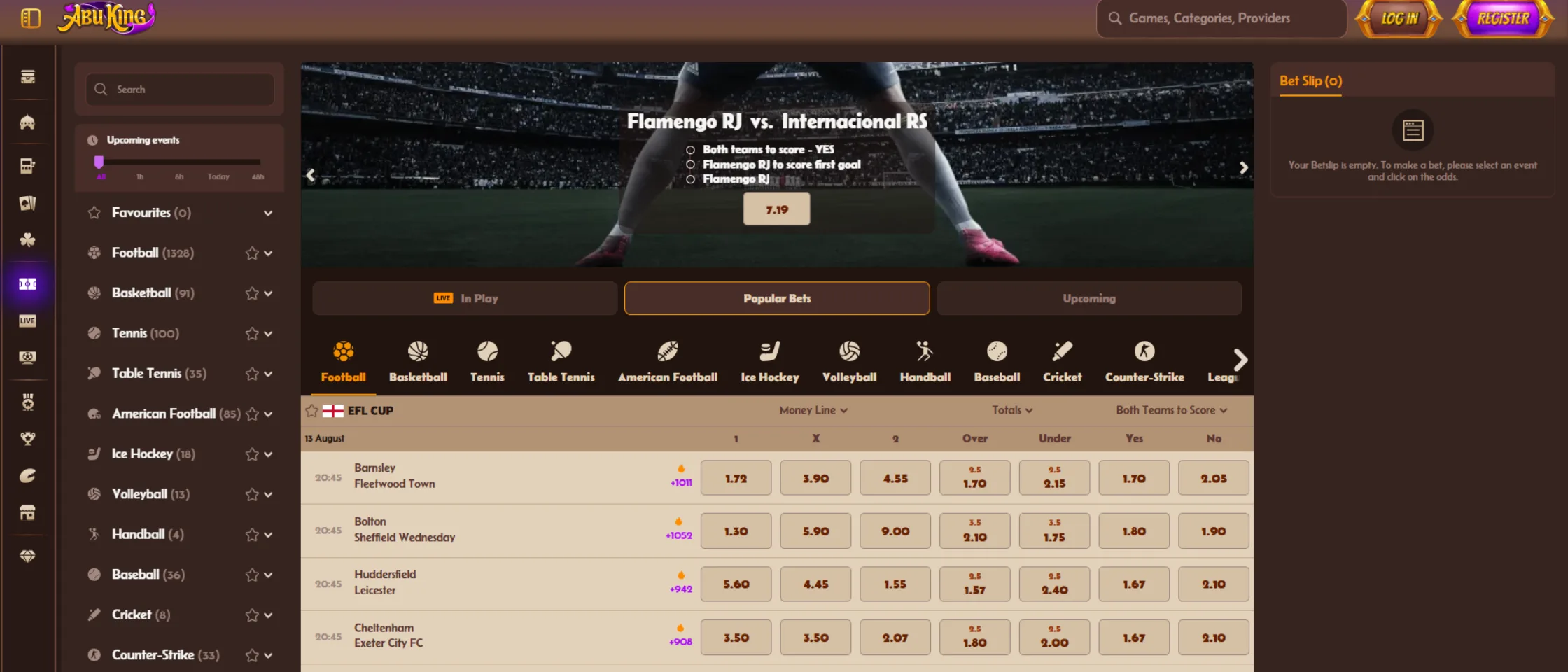 Abu King Sportsbook
