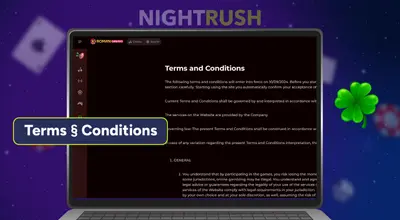Roman Casino terms and conditions