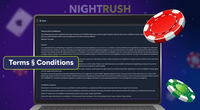 Forzabet terms and conditions on a purple background.