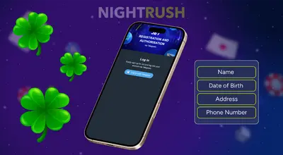 A laptop displaying a casino sign-up page and welcome bonuses.