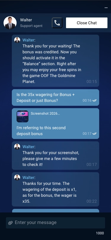Gizbo Casino Bonus Live Chat