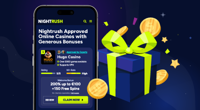 Trusted online casinos offering generous welcome bonuses and free spins.