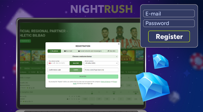 Linebet Casino registration page