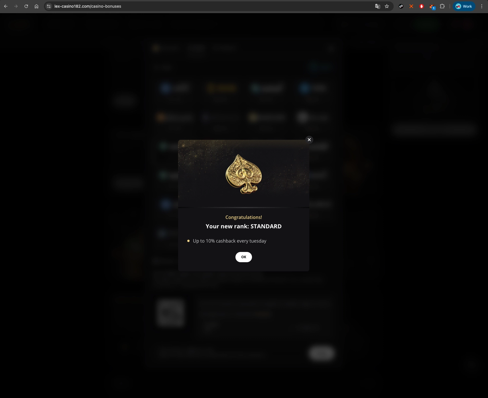 Lex Casino promotion