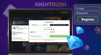 Laptop showing social network sign-up options including Google, X, and Apple.