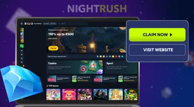 EgoGames Casino homepage screen