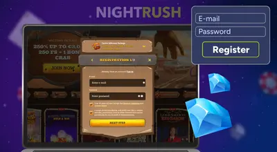 Lizaro Casino registration page