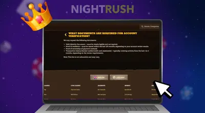 Lizaro Casino account verification