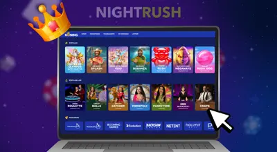 Koning.bet Casino slots page