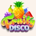 Fruity Disco slot with several fruits in a colourful design.