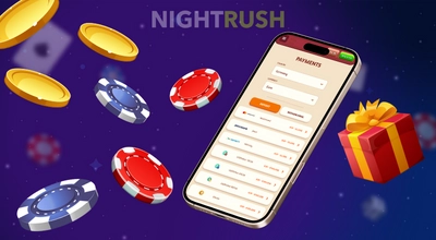 A smart phone showing an online casino's deposits page.