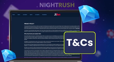 Jaabet Casino terms and conditions.