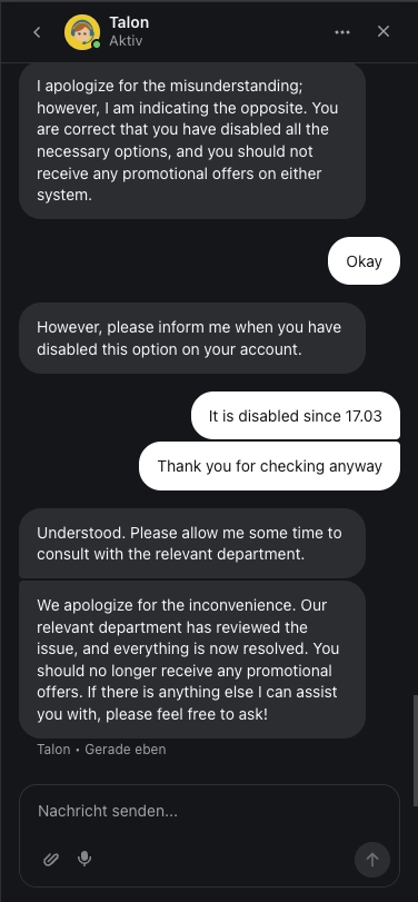 Lucky Hunter Casino live chat support