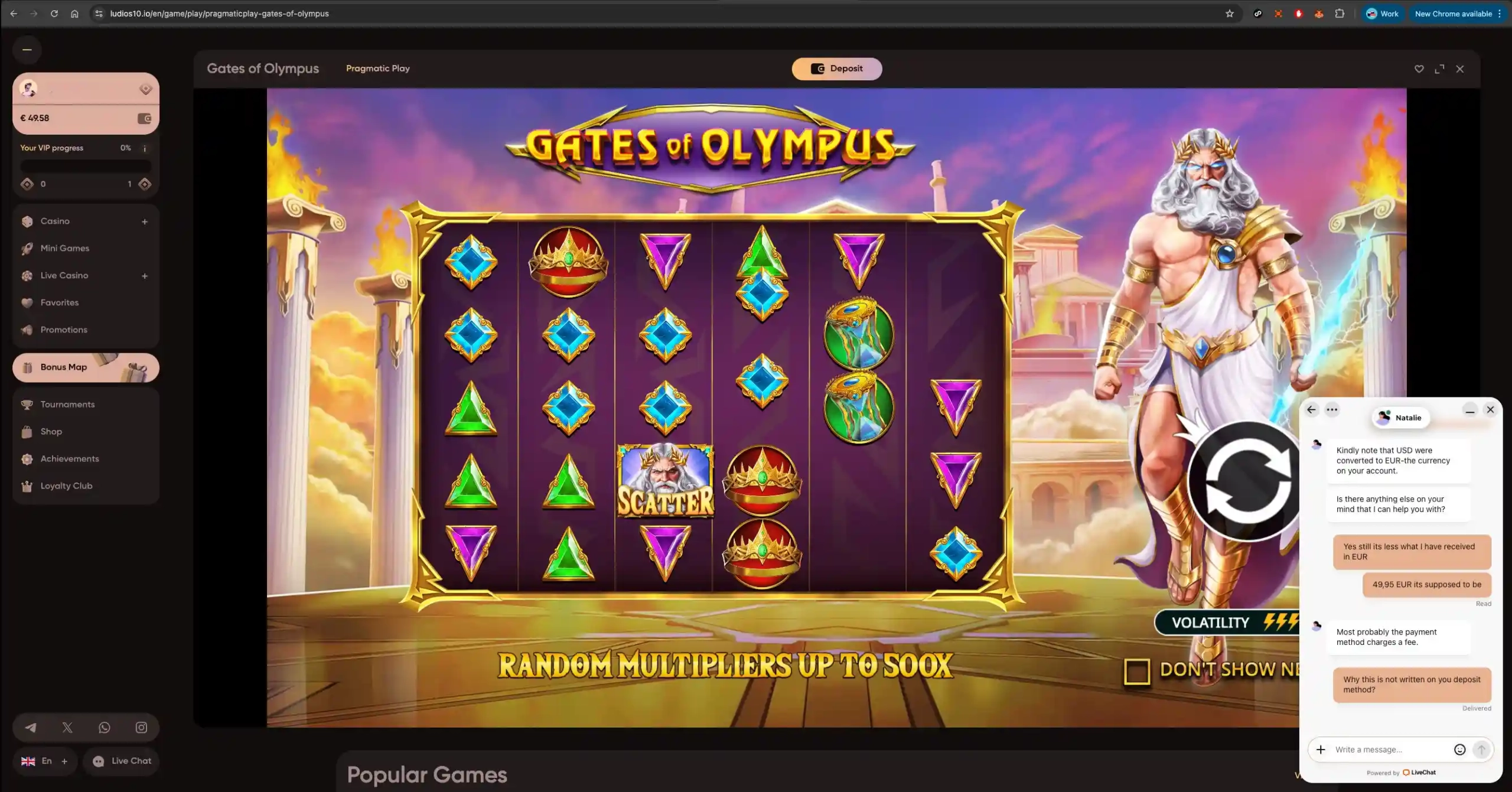 Ludios Casino Slot game
