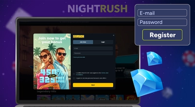 Snatch Casino registration page