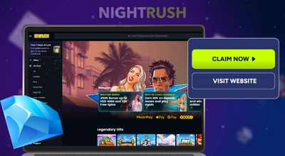 Snatch Casino homepage screen
