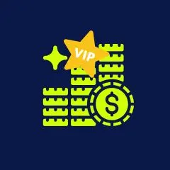 VIP casinos icon.