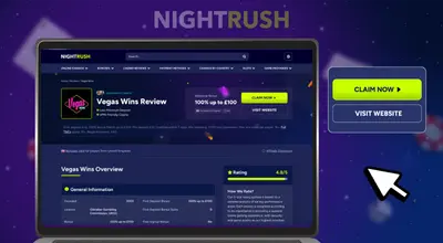 Laptop screen displaying a casino Sign Up form with fields for personal information.