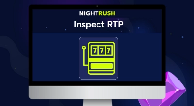 A computer monitor featuring a Inspect RTP header and a slot icon.