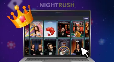 Screen showing live online casino games at Needforslots.