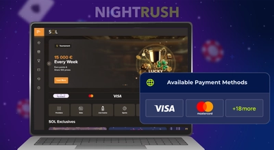 SOL Casino available payment methods