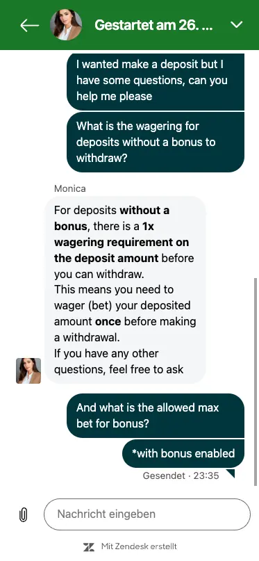 Cybet casino live chat about deposit wagering