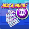 Just a Bingo game with bingo cards and a ball with purple and blue colours.