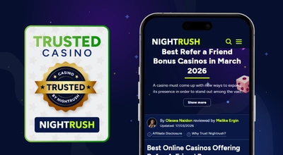 Trusted online casinos listed by Nightrush