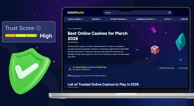 Trusted online casinos recommended by Nightrush