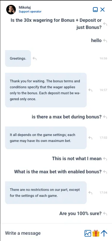 Vox Casino Mobile Bonus Live Chat
