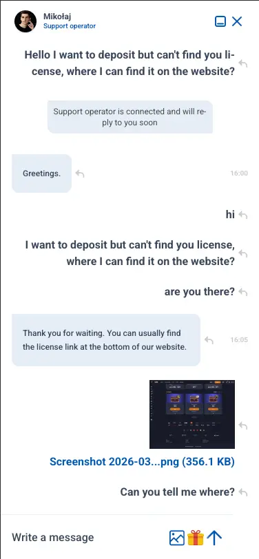 Vox Casino Mobile Licence Live Chat