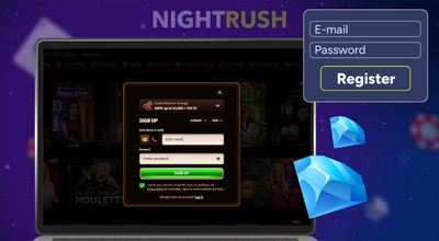 WestAce Casino registration page