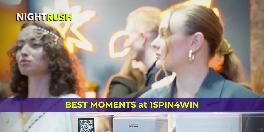 Nightrush and 1spin4win showcase the best moments at the event