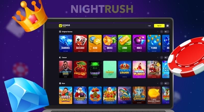 Kings Game Casino games page
