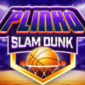 Plinko slam dunk by Gaming Corps against a purple background.
