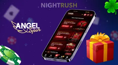 AngelSpin Casino bonus page
