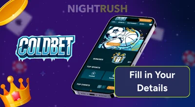 Coldbet Casino on a mobile device