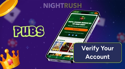 Pubs Casino verify your account