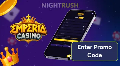 Emperia Casino on a mobile device