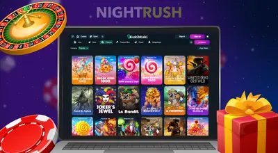 KukiMuki Casino games page
