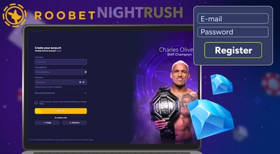 Roobet Casino registration page