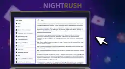 Laptop screen displaying the KYC policy and due diligence tiers for the Betvibe platform.