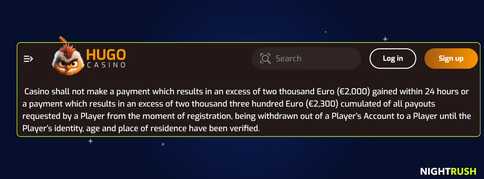 KYC-prosessi Hugolla