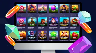 Kannettava tietokone näyttää Pragmatic Play -pelejä.