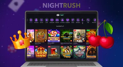 GlitchSpin Casinon kolikkopelien sivu