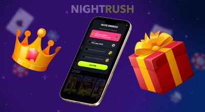 Puhelin näyttää Lunubetin bonuksen (100 % 500 € + 200 FS) kruunun ja lahjan vieressä.