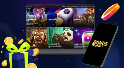 Kannettava tietokone näyttää Push Gaming -pelejä, puhelin näyttää bonuspelit.